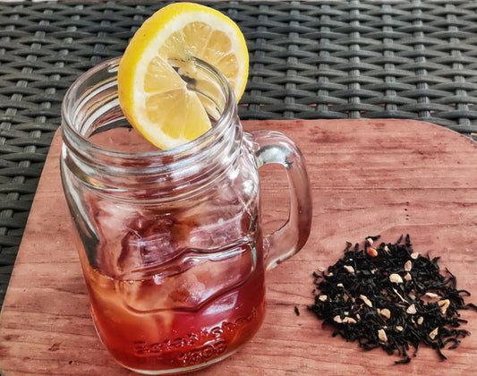 Ginger Peach Ice Tea
